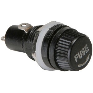 Main product image for Screw Cap GMA Fuseholder Black 070-612